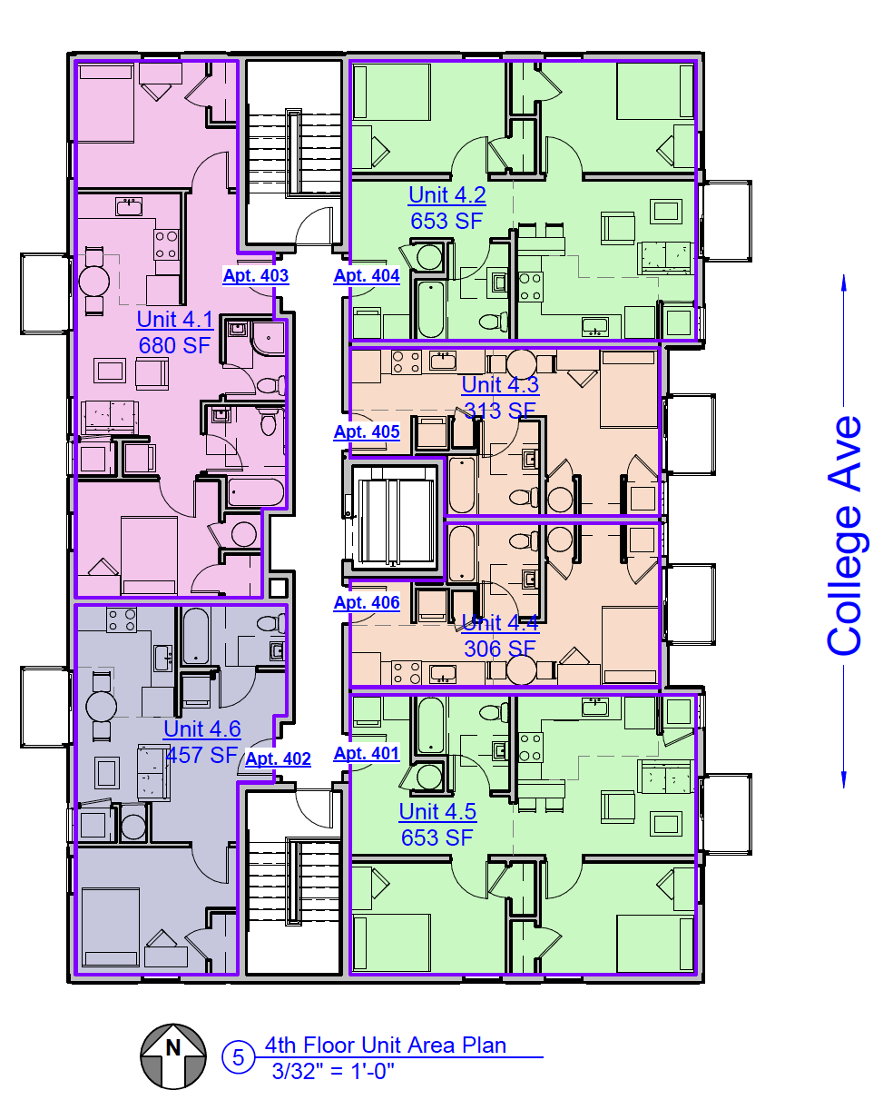 Fourth floor