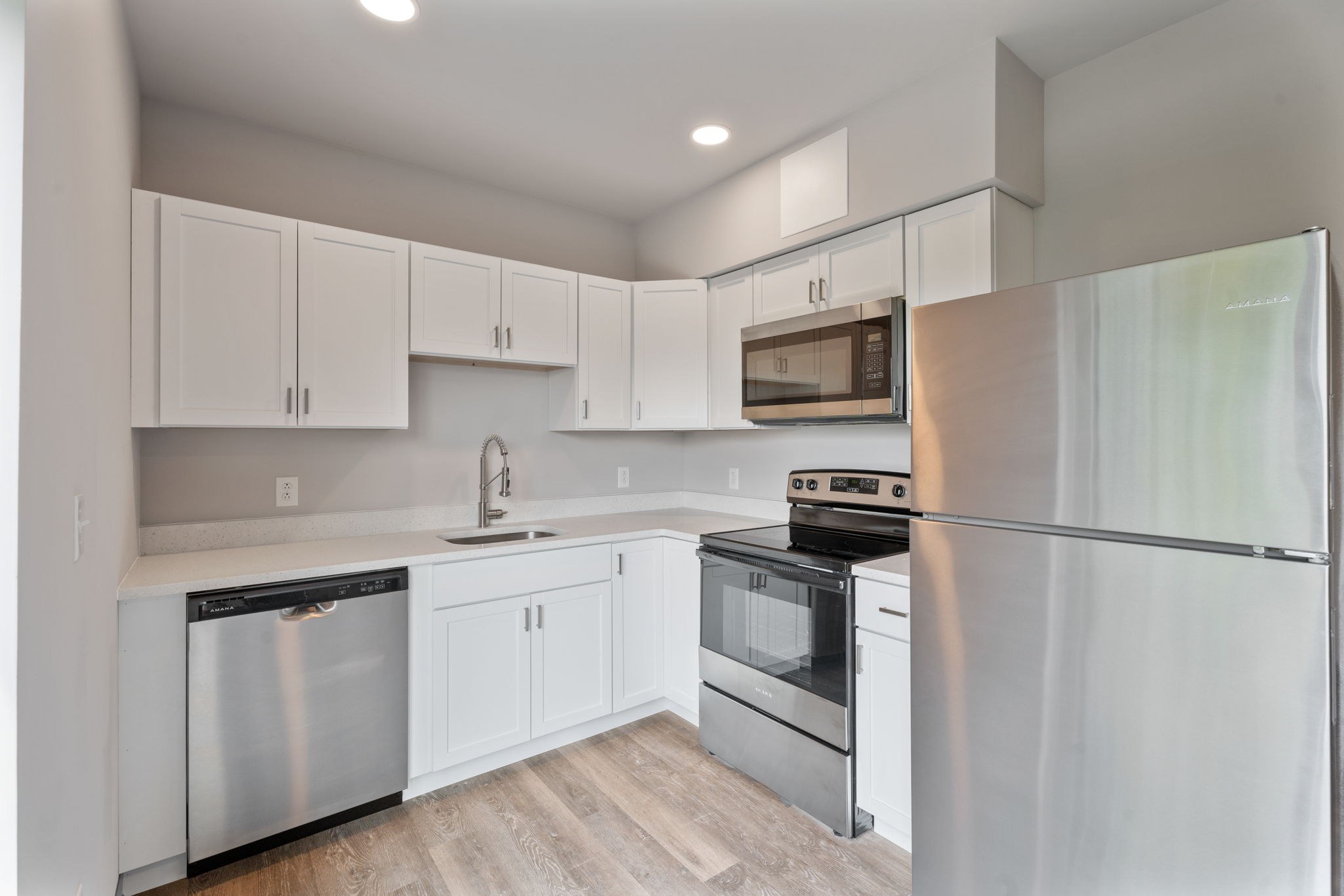 1 bedroom · Floors 1–4